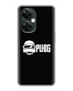 Чехол для OnePlus Nord CE 3 Lite с картинкой «PUBG — классический лого»