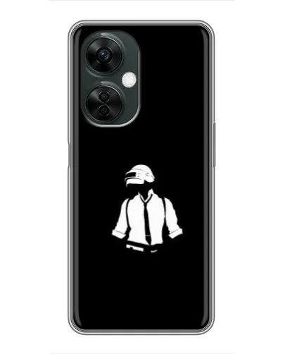 Чехол для OnePlus Nord CE 3 Lite с картинкой «PUBG — белый шлем» Чехол для OnePlus Nord CE 3 Lite с картинкой «PUBG — белый шлем»