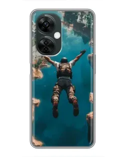 Чехол для OnePlus Nord CE 3 Lite с картинкой «PUBG — свободное падение»