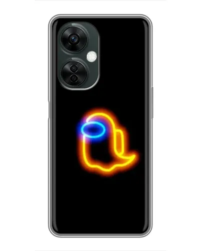 Чехол для OnePlus Nord CE 3 Lite с картинкой «Among Us неоновое сияние»