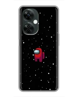 Чехол для OnePlus Nord CE 3 Lite с картинкой «Красный Among Us»