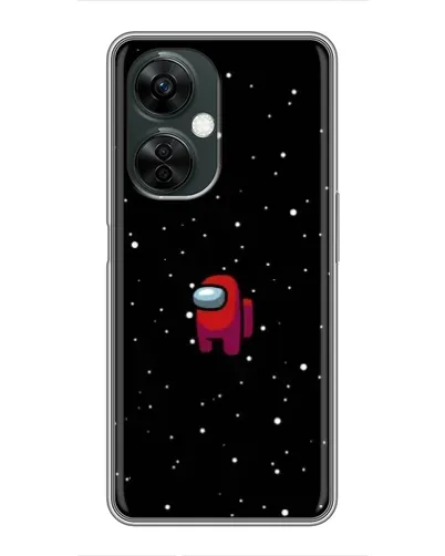 Чехол для OnePlus Nord CE 3 Lite с картинкой «Красный Among Us»
