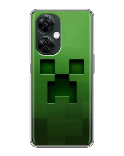 Чехол для OnePlus Nord CE 3 Lite с картинкой «Крипер микро-дизайн»
