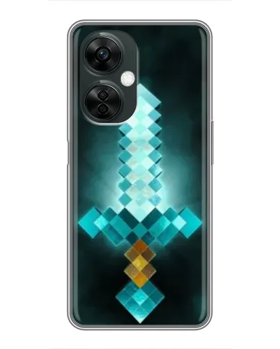Чехол для OnePlus Nord CE 3 Lite с картинкой «Алмазный меч неон»