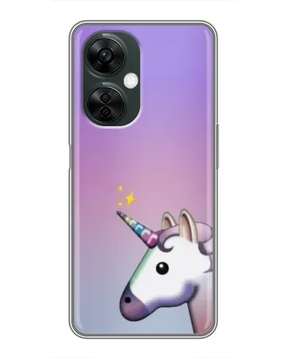 Чехол для OnePlus Nord CE 3 Lite с картинкой «Единорог градиент»