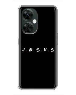 Чехол для OnePlus Nord CE 3 Lite с картинкой «Точки веры J.E.S.U.S.»