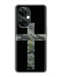 Чехол для OnePlus Nord CE 3 Lite с картинкой «Милитари Крест»