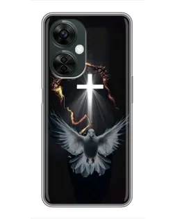 Чехол для OnePlus Nord CE 3 Lite с картинкой «Голубь и Свет»