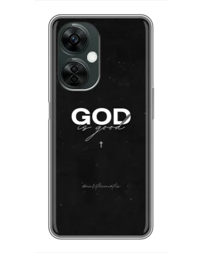 Чехол для OnePlus Nord CE 3 Lite с картинкой «GOD — Бог над всем»