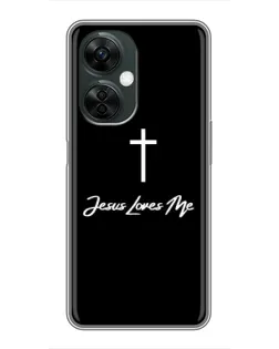 Чехол для OnePlus Nord CE 3 Lite с картинкой «Иисус любит тебя»