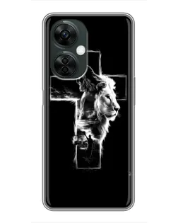 Чехол для OnePlus Nord CE 3 Lite с картинкой «Сияющий крест Jesus»