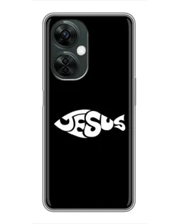 Чехол для OnePlus Nord CE 3 Lite с картинкой «Рыба Jesus»