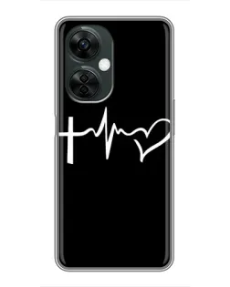Чехол для OnePlus Nord CE 3 Lite с картинкой «Пульс веры»
