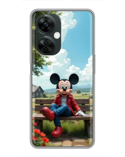 Чехол для OnePlus Nord CE 3 Lite с картинкой «Микки на скамейке» Чехол для OnePlus Nord CE 3 Lite с картинкой «Микки на скамейке»