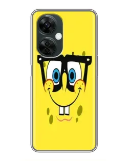Чехол для OnePlus Nord CE 3 Lite с картинкой «Минималистичный Спанч Боб» Чехол для OnePlus Nord CE 3 Lite с картинкой «Минималистичный Спанч Боб»