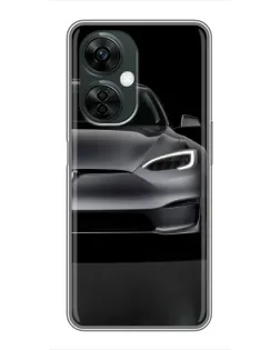 Чехол для OnePlus Nord CE 3 Lite с картинкой «Tesla Model S Look»