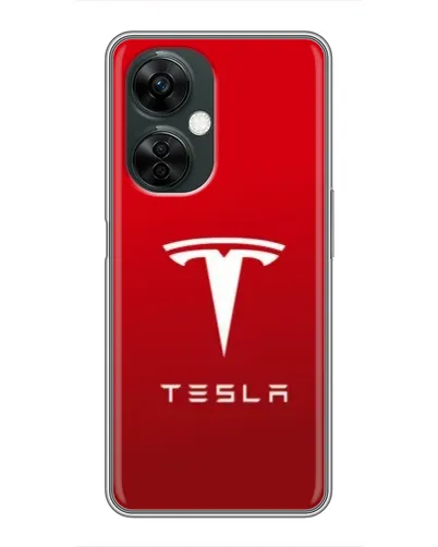 Чехол для OnePlus Nord CE 3 Lite с картинкой «Tesla Red Classic» Чехол для OnePlus Nord CE 3 Lite с картинкой «Tesla Red Classic»