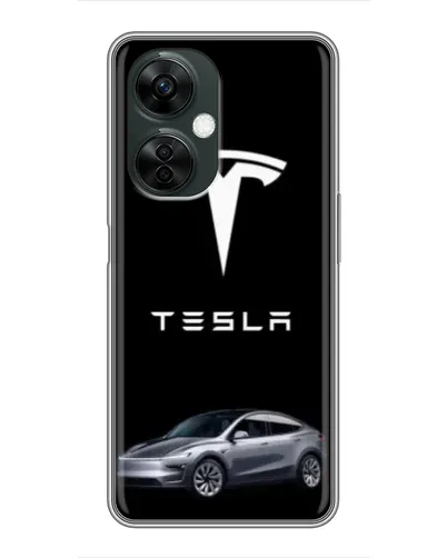 Чехол для OnePlus Nord CE 3 Lite с картинкой «Tesla Model Y» Чехол для OnePlus Nord CE 3 Lite с картинкой «Tesla Model Y»