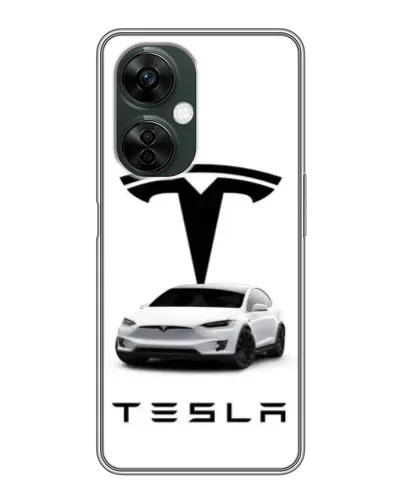 Чехол для OnePlus Nord CE 3 Lite с картинкой «Tesla White Style» Чехол для OnePlus Nord CE 3 Lite с картинкой «Tesla White Style»