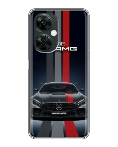 Чехол для OnePlus Nord CE 3 Lite с картинкой «Mercedes — белый карбон» Чехол для OnePlus Nord CE 3 Lite с картинкой «Mercedes — белый карбон»