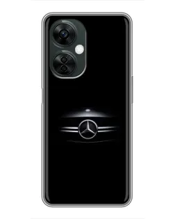 Чехол для OnePlus Nord CE 3 Lite с картинкой «Mercedes — абстрактные линии»