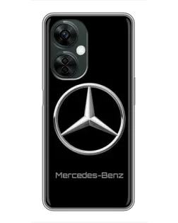 Чехол для OnePlus Nord CE 3 Lite с картинкой «Mercedes Silver Logo»