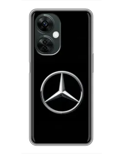 Чехол для OnePlus Nord CE 3 Lite с картинкой «Mercedes классический лого»