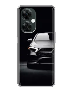 Чехол для OnePlus Nord CE 3 Lite с картинкой «Свет фар Mercedes»
