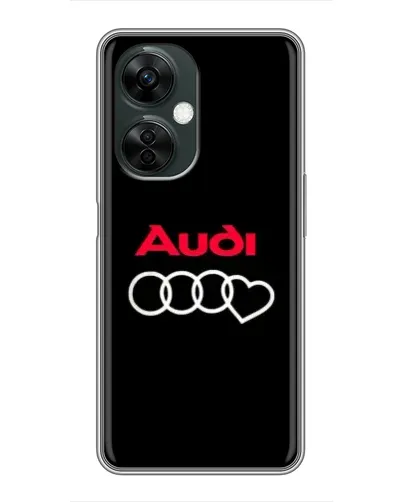Чехол для OnePlus Nord CE 3 Lite с картинкой «Логотип Audi Heart» Чехол для OnePlus Nord CE 3 Lite с картинкой «Логотип Audi Heart»