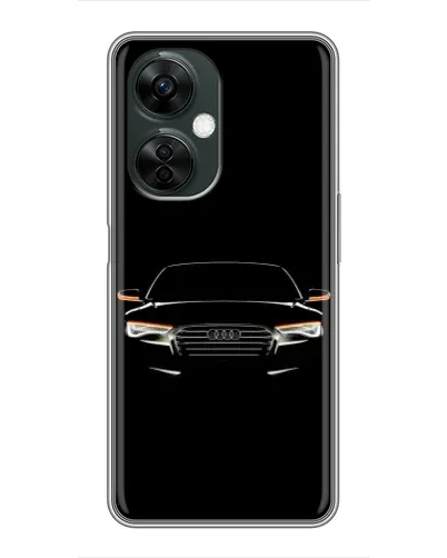Чехол для OnePlus Nord CE 3 Lite с картинкой «Audi — ночной контур» Чехол для OnePlus Nord CE 3 Lite с картинкой «Audi — ночной контур»