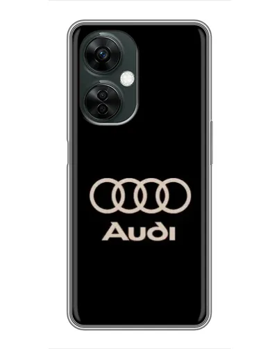 Чехол для OnePlus Nord CE 3 Lite с картинкой «Audi — золотой логотип» Чехол для OnePlus Nord CE 3 Lite с картинкой «Audi — золотой логотип»
