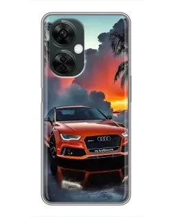 Чехол для OnePlus Nord CE 3 Lite с картинкой «Audi — закат» Чехол для OnePlus Nord CE 3 Lite с картинкой «Audi — закат»