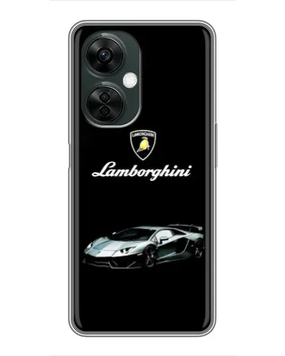 Чехол для OnePlus Nord CE 3 Lite с картинкой «Логотип Lamborghini классика»