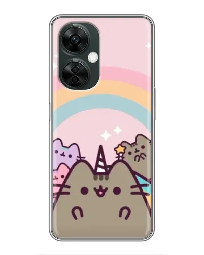 Чехол для OnePlus Nord CE 3 Lite с картинкой «Единорог Pusheen»