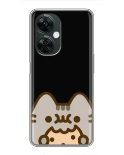 Чехол для OnePlus Nord CE 3 Lite с картинкой «Пушин на черном» Чехол для OnePlus Nord CE 3 Lite с картинкой «Пушин на черном»