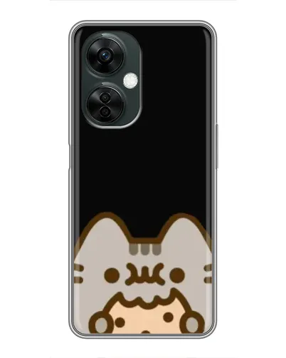 Чехол для OnePlus Nord CE 3 Lite с картинкой «Пушин на черном»