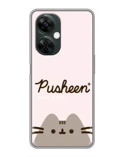 Чехол для OnePlus Nord CE 3 Lite с картинкой «Pusheen логотип» Чехол для OnePlus Nord CE 3 Lite с картинкой «Pusheen логотип»