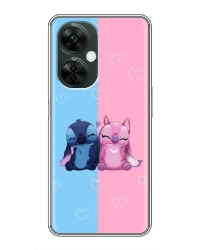 Чехол для OnePlus Nord CE 3 Lite с картинкой «Stitch и Angel Love» Чехол для OnePlus Nord CE 3 Lite с картинкой «Stitch и Angel Love»