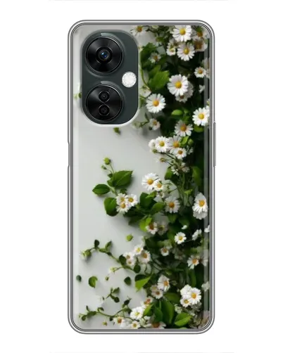 Чехол для OnePlus Nord CE 3 Lite с картинкой «Ветка мелких белых цветов»