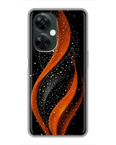 Чехол для OnePlus Nord CE 3 Lite с картинкой «Огненная звездная волна»