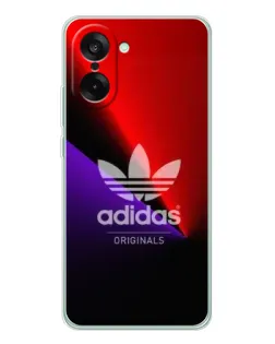 Чехол для OnePlus Nord CE 5 с картинкой «Adidas Red Neon»