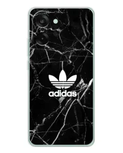 Чехол для OnePlus Nord CE 5 с картинкой «Белый мрамор Adidas»