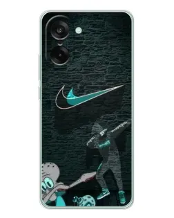 Чехол для OnePlus Nord CE 5 с картинкой «Спортивный арт Nike»