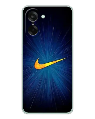 Чехол для OnePlus Nord CE 5 с картинкой «Синий пульс Nike» Чехол для OnePlus Nord CE 5 с картинкой «Синий пульс Nike»