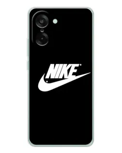 Чехол для OnePlus Nord CE 5 с картинкой «Мазки краски Nike»