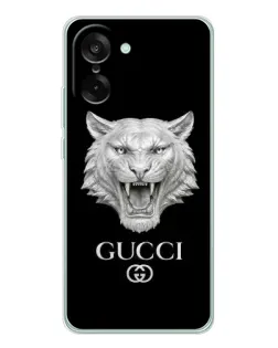 Чехол для OnePlus Nord CE 5 с картинкой «Gucci — серебряный лев» Чехол для OnePlus Nord CE 5 с картинкой «Gucci — серебряный лев»