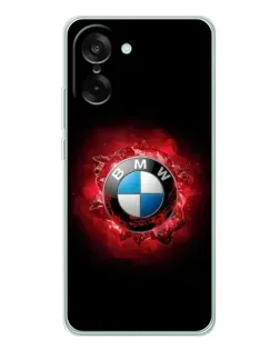 Чехол для OnePlus Nord CE 5 с картинкой «Логотип BMW — вспышка»