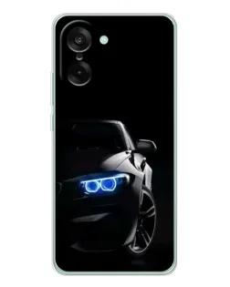 Чехол для OnePlus Nord CE 5 с картинкой «BMW — ночной взгляд»