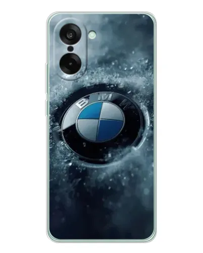 Чехол для OnePlus Nord CE 5 с картинкой «Логотип BMW — лед» Чехол для OnePlus Nord CE 5 с картинкой «Логотип BMW — лед»