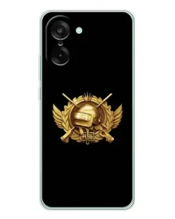 Чехол для OnePlus Nord CE 5 с картинкой «PUBG — оранжевый градиент»